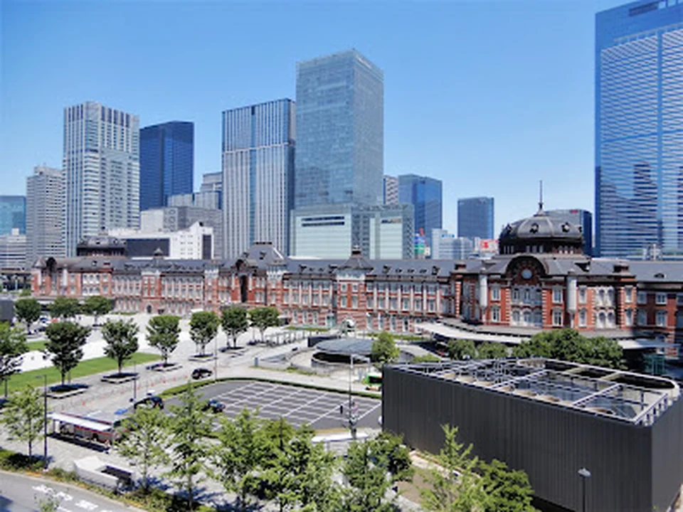 東京駅が望める屋外テラス(5F)