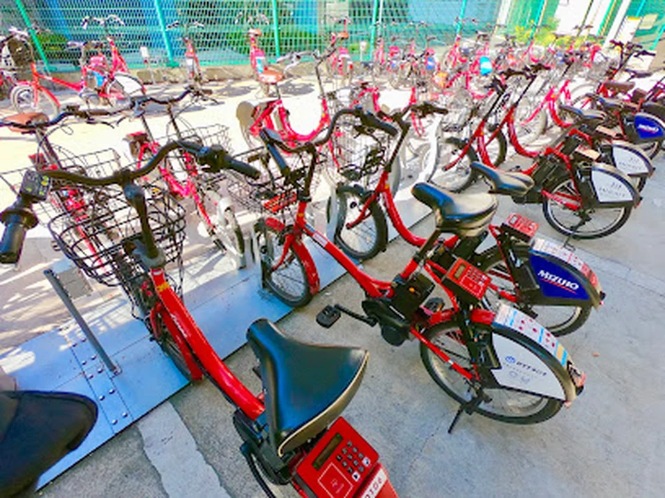 港区自転車シェアリング サイクルポート C2-11.一の橋, 東京